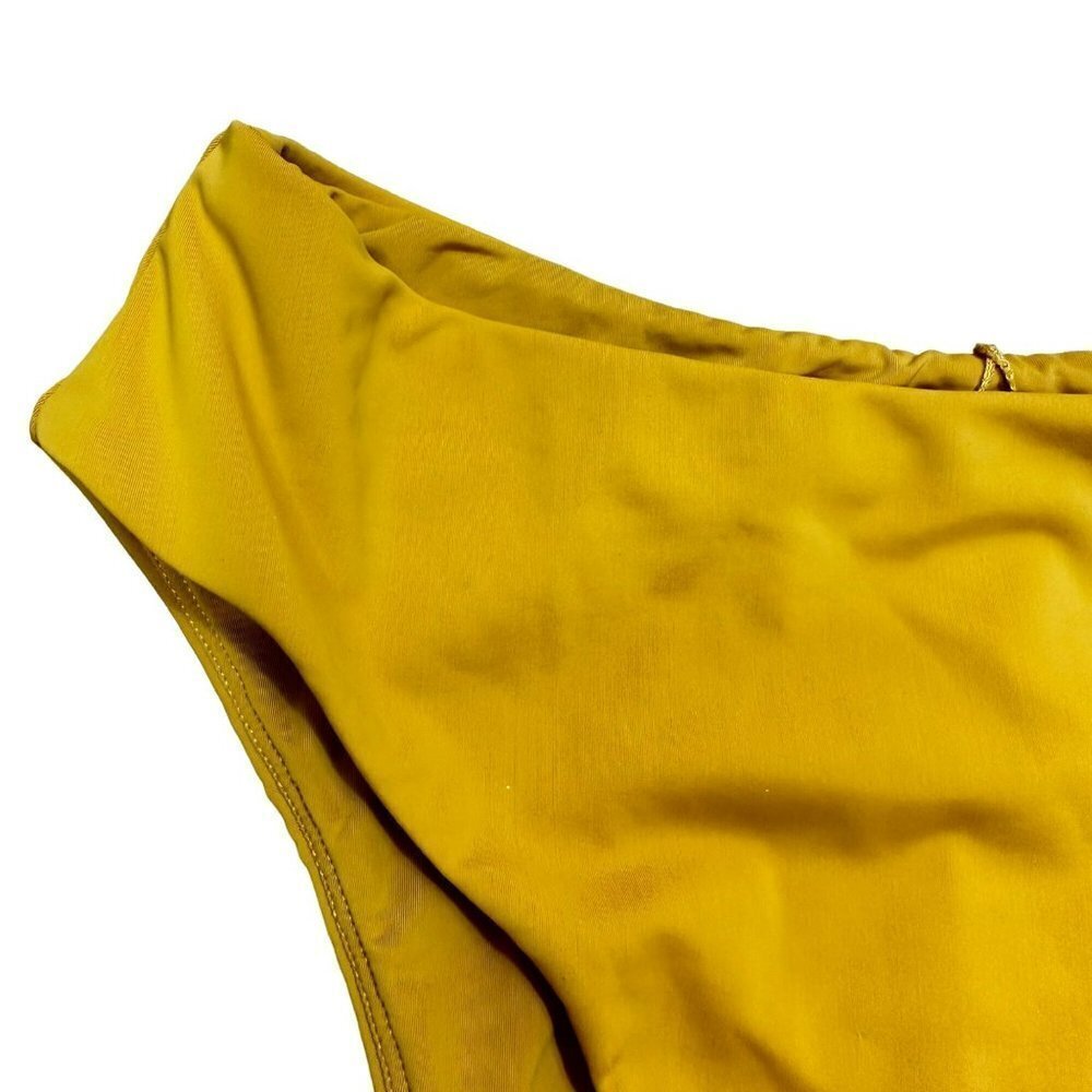 Andie The Bikini Bottom Orange High Waist‎ - Picture 2 of 7